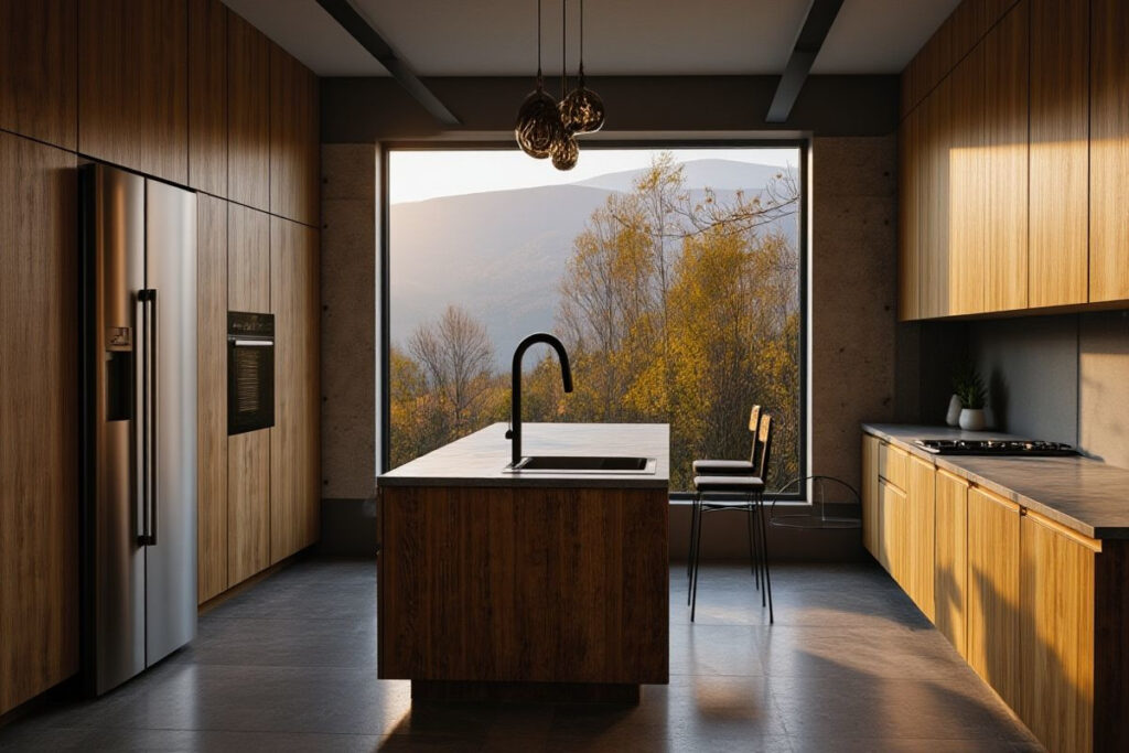 Minimalistyczna kuchnia Warszawa